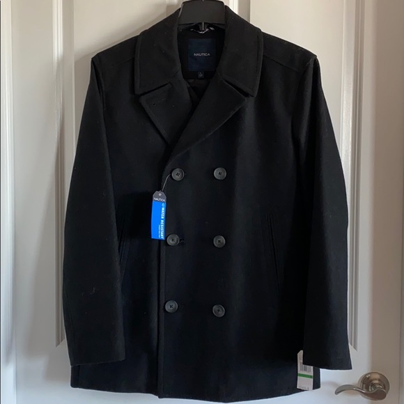 Men’s Nautica wool coat - Picture 4 of 4